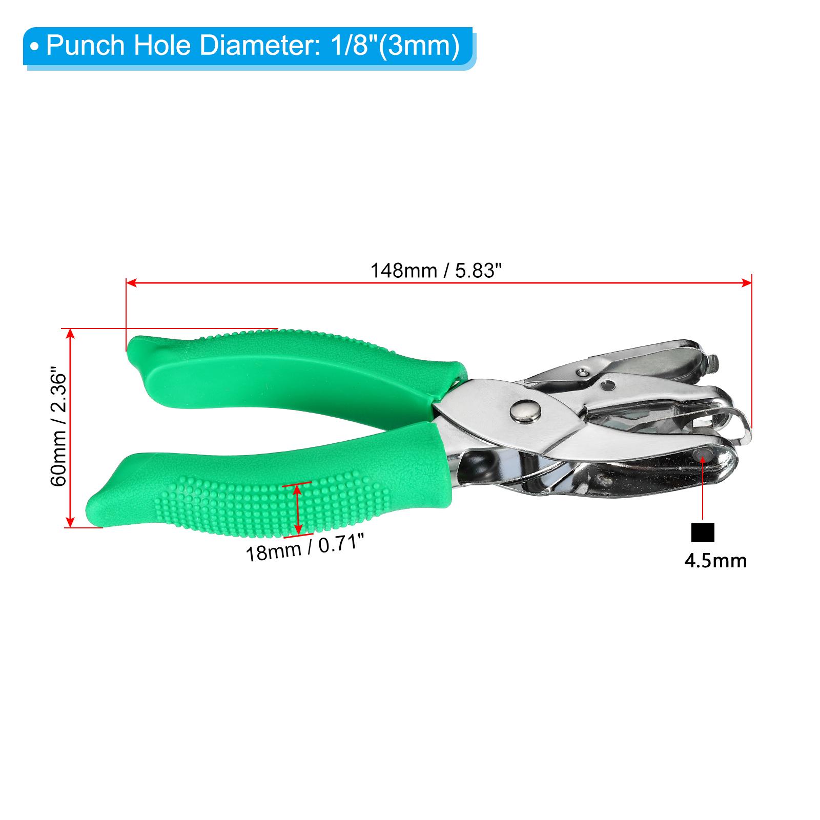 1Pc School Office Metal Single Hole Puncher Hand DIY Loose-leaf Paper Punch Single Hole Scrapbooking Punches for Craft Scrapbook