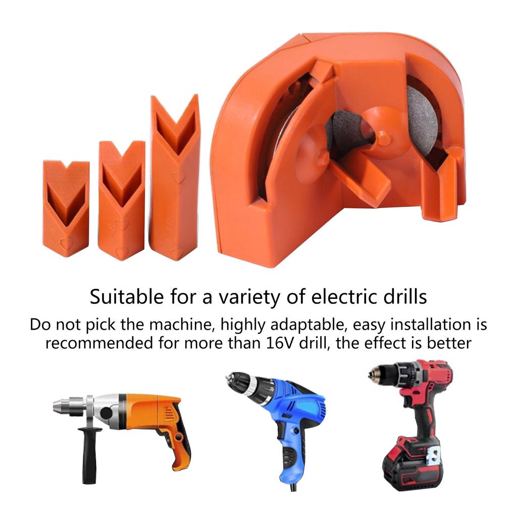 Víceúčelová ostřička na broušení vrtáků Elektrická ostřička na vrtáky na všechny bity Přenosná bruska na vrtáky Brusný nástroj