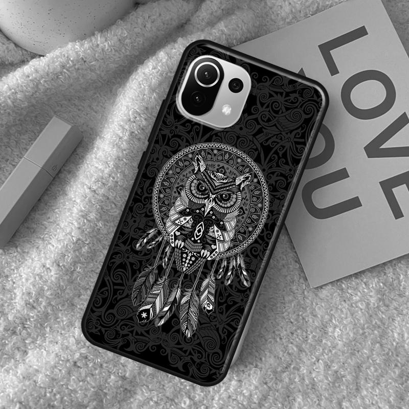 Dream Catcher Feather Wolf Case For POCO X5 X3 X4 F5 Pro F3 F4 GT C40 M5s Phone Cover For Xiaomi 13 11T 12T Pro 12 Lite