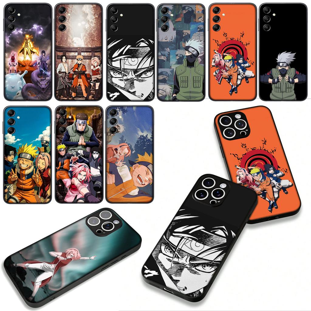 Cover for Apple iPhone 17 16 11 Pro XS Max XR 6 7 8 Plus 16E SE 2020 Air 5 SE2 Phone Case Sasuke Kakashi Narutos Haruno Sakura