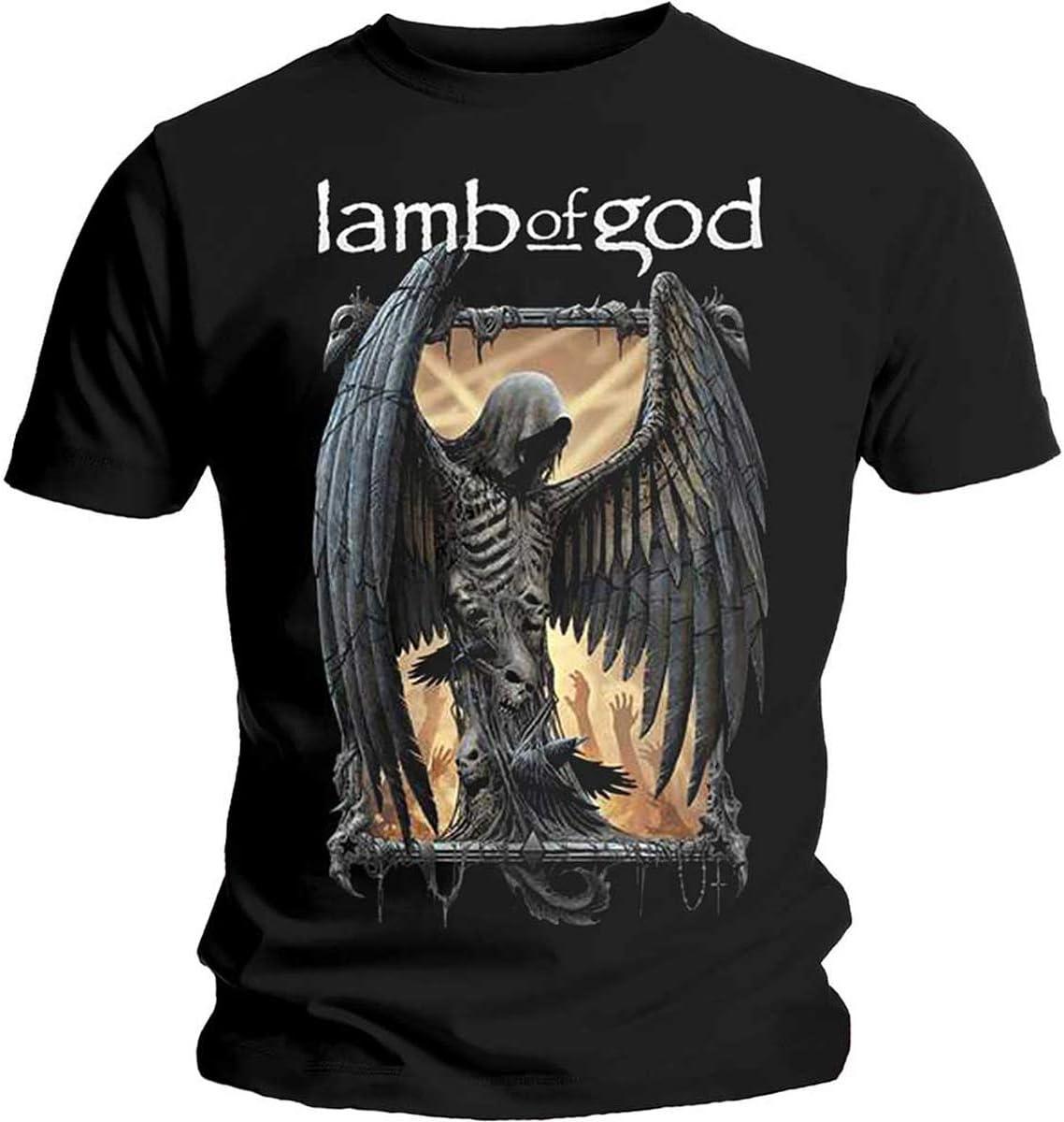 Lamb of God Winged Death Official Tee T-Shirt Mens Unisex S