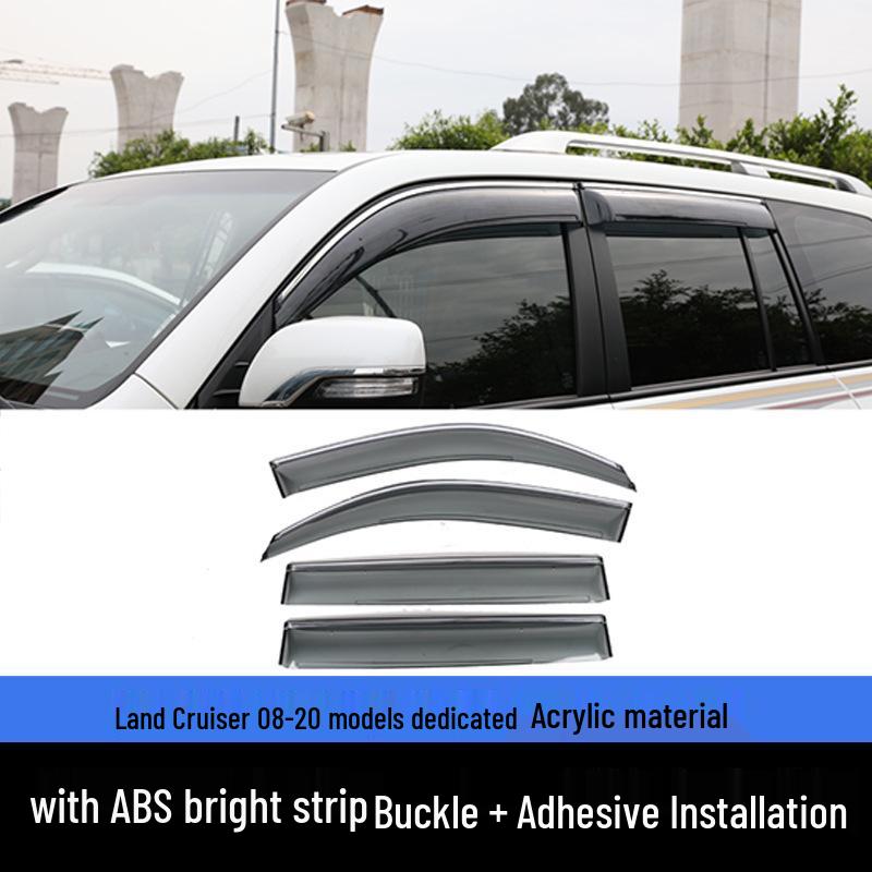 Rain Guards for 08-21 Land Cruiser LC200 - Modified Window Accessories