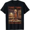Tung Tung Tung Sahur Funny Meme Brainrot Humor Gen Z T-Shirt(1)