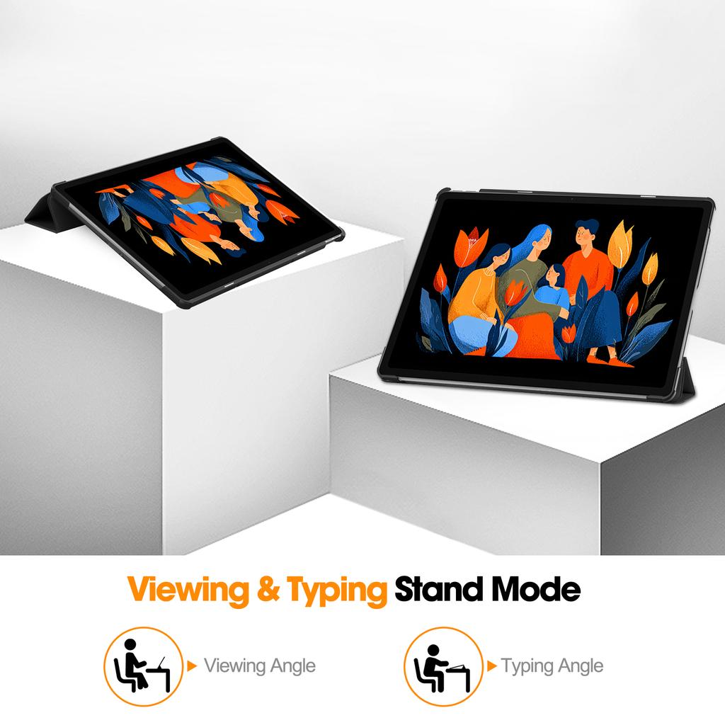 For Lenovo Xiaoxin Pad 2025 12.1 Inch Case Anti-Drop Leather Stand Tablet Cover