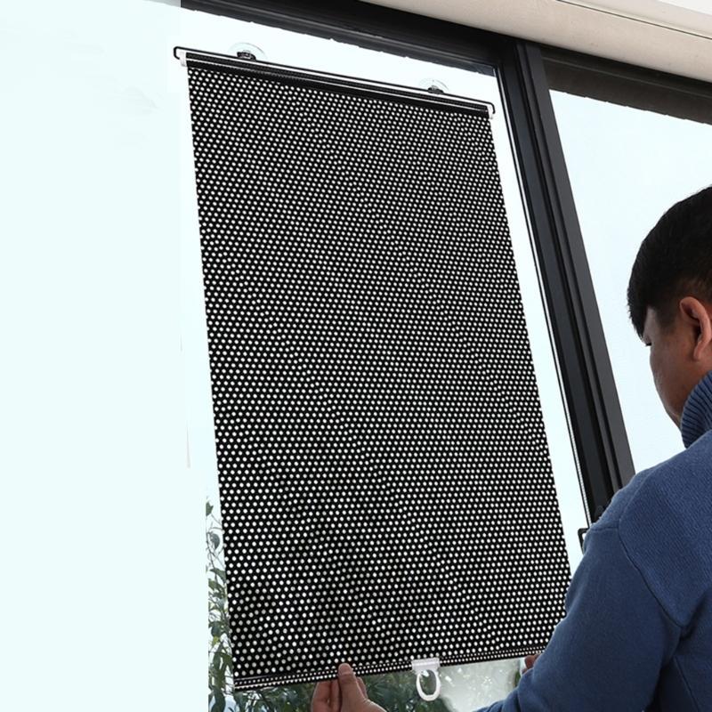 Retractable Windshield Sun-Shade Car Sunshade Curtain Universal Car Accessories Sun Visor Protector Car Roller Shade