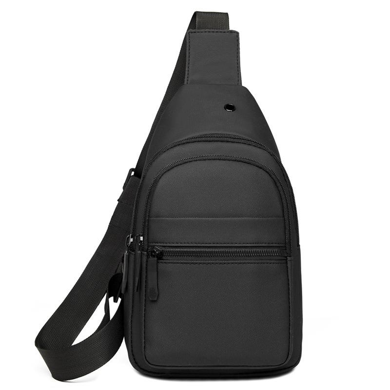 New Casual Breast Bag Outdoor Sports Crossbody Bag Lightweight Shoulder Bag Large Capacity Cycling Multifunctional Breast Bag