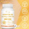 XEMENRY Vitamin D3 Extract Capsules, 5,000 IU per serving, high purity, all-natural, suitable for both men and women.