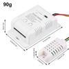 Diese 433Mhz Wireless Wall Switch Rf Wall Panel Transmitter Safety Switch and AC110V 220V Relay Interruptor for Light Lamp