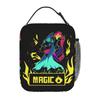 Deltarune Ralsei Insulated Lunch Bags Portable Lunch Container Thermal Bag Tote Lunch Box Beach Picnic Men Women