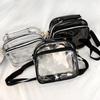 Transparent PVC Single Shoulder Crossbody Bag - Simple Women's Jelly Doll Bag
