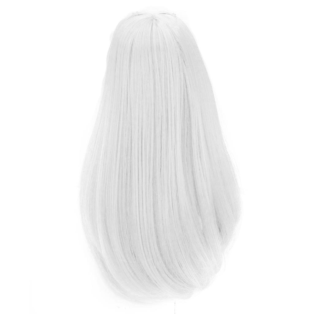 8in to 9in Doll Hair Wig High Temperature Fiber Mesh Long Curly Doll Hair Replacement for 13 Doll