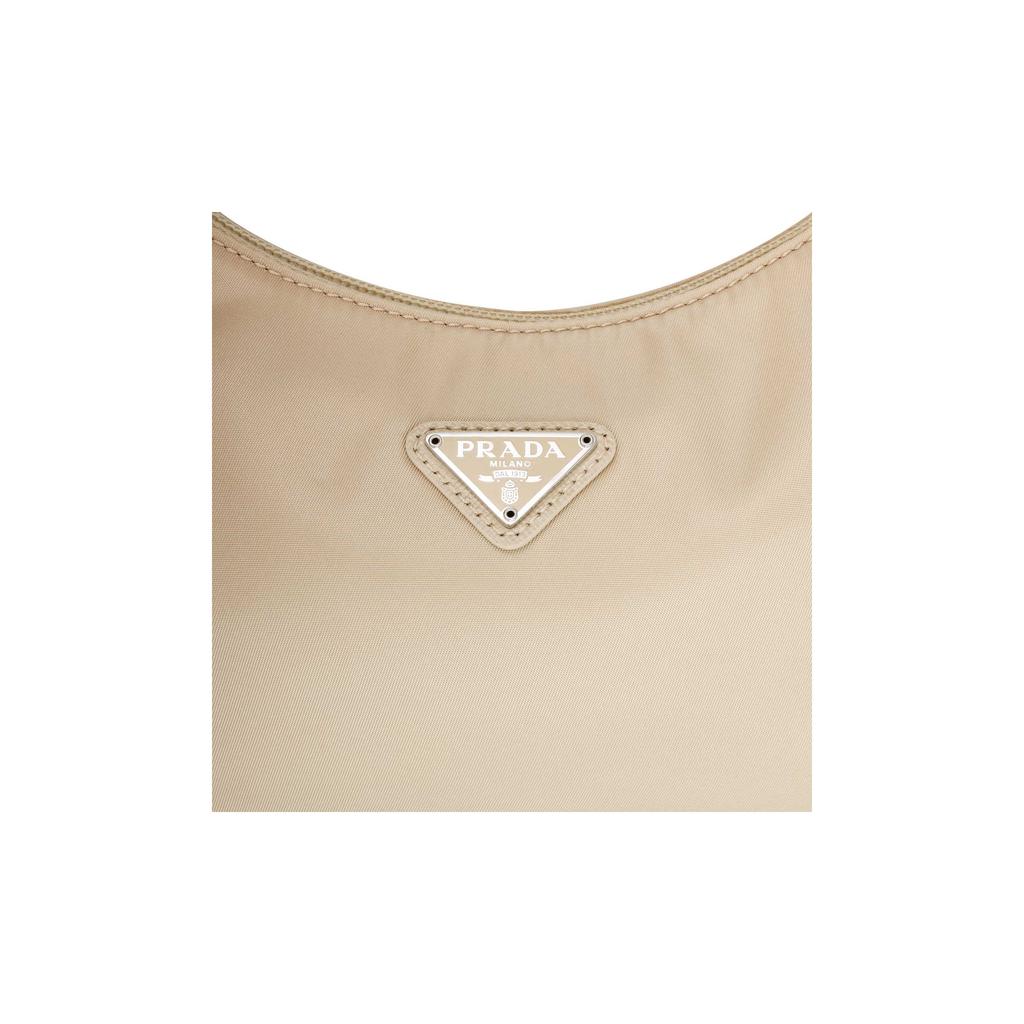 Prada Re-Edition 2000 Nylon Mini Handbag Women Handbags Desert-Beige 1NE515_RDH0_F0F24