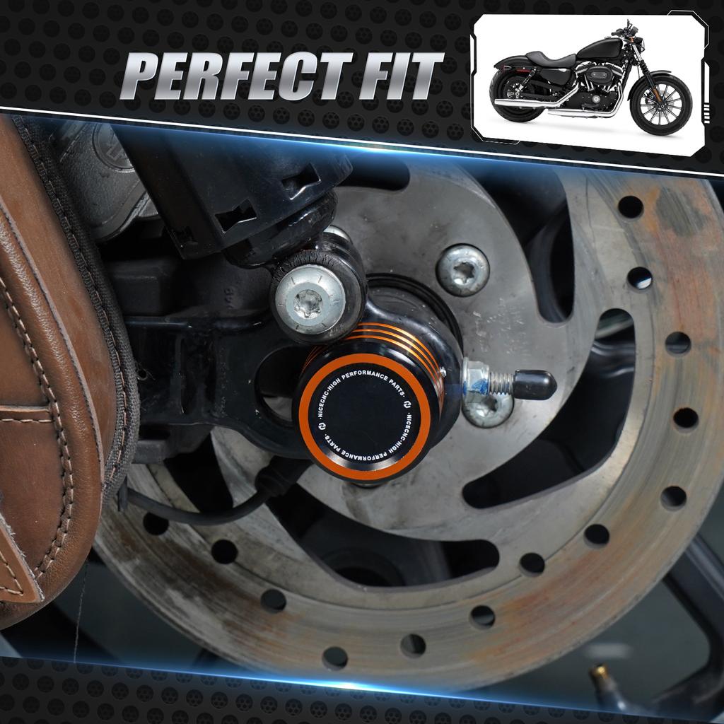 Hinterachs-Mutterabdeckungen Für Harley Sportster XL 883 1200 Iron 883 XL883N Iron 1200 XL1200NS Forty Eight XL1200X Roadster 2005-2022