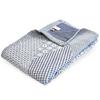 SASHIKO2 Imabari Bath Made In Japanese Ocean Luxury Bath Towel, Soft, 4-Layer Gauze, 100% Cotton, Japan, Absorbent, Quick-Drying, 120x60cm, Fluffy,