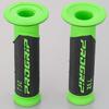 Daytona PROGRIP 732 Typ Motorrad für Durchmesser 98097 Griffe, 125mm, 22,2mm Lenker, Antivibrationsgel, Durchstoßende Enden, Schwarz/Grün,