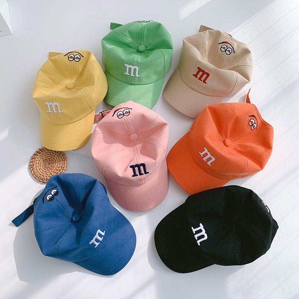 Embroidered Baseball Cap Adjustable Sunscreen Baby Hat New Fashion Children's Hats  Girls Boy