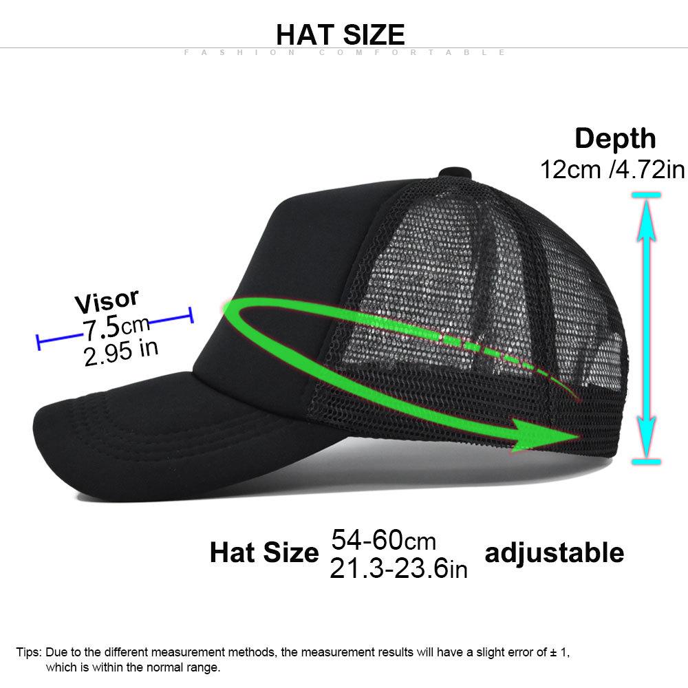 New 2026 Summer Mesh Baseball Cap for Unisex High Quality Adjustable Breathable Trucker Outdoor Sport Sun Hat Snapback Casquette