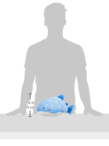 Pine Create Sea Squirrel Whale Shark Size: Approx. W30 D20 H20 (cushioned) 21P44420