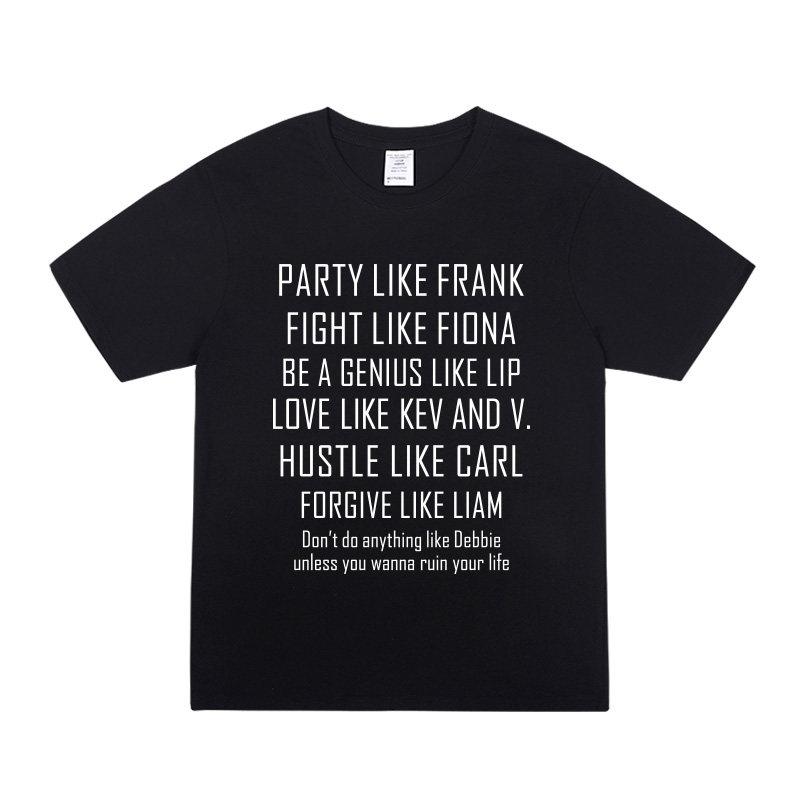 2026 Old Frank Party Like Frank loose cotton men's and women's short sleeved t-shirt