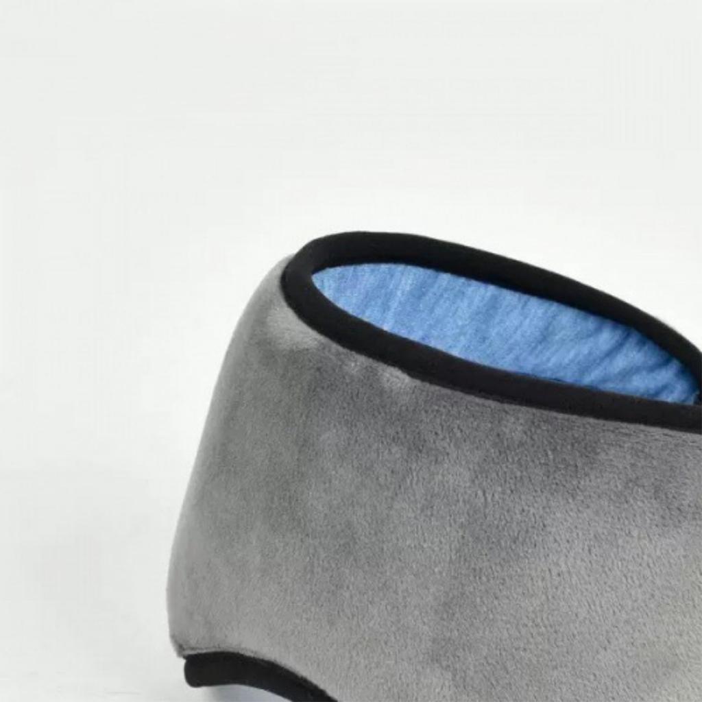 Chytrá maska na oči Bezdrátová Bluetooth 5.0 Hudba Komunikace Stínění pro spánek Šedá