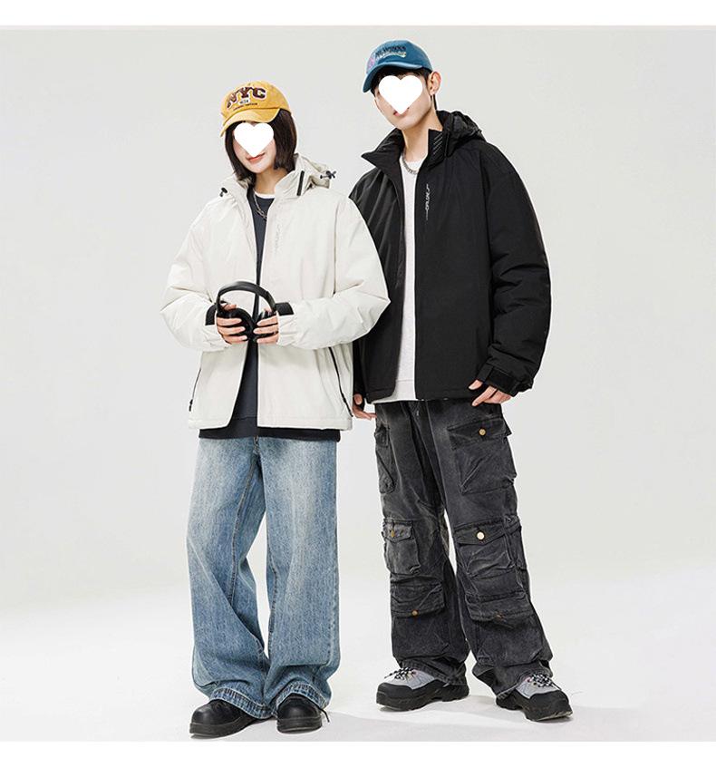 Graphene Waterproof Ski Jacket - Men's Winter Cotton Coat, Trendy Autumn Style for Couples