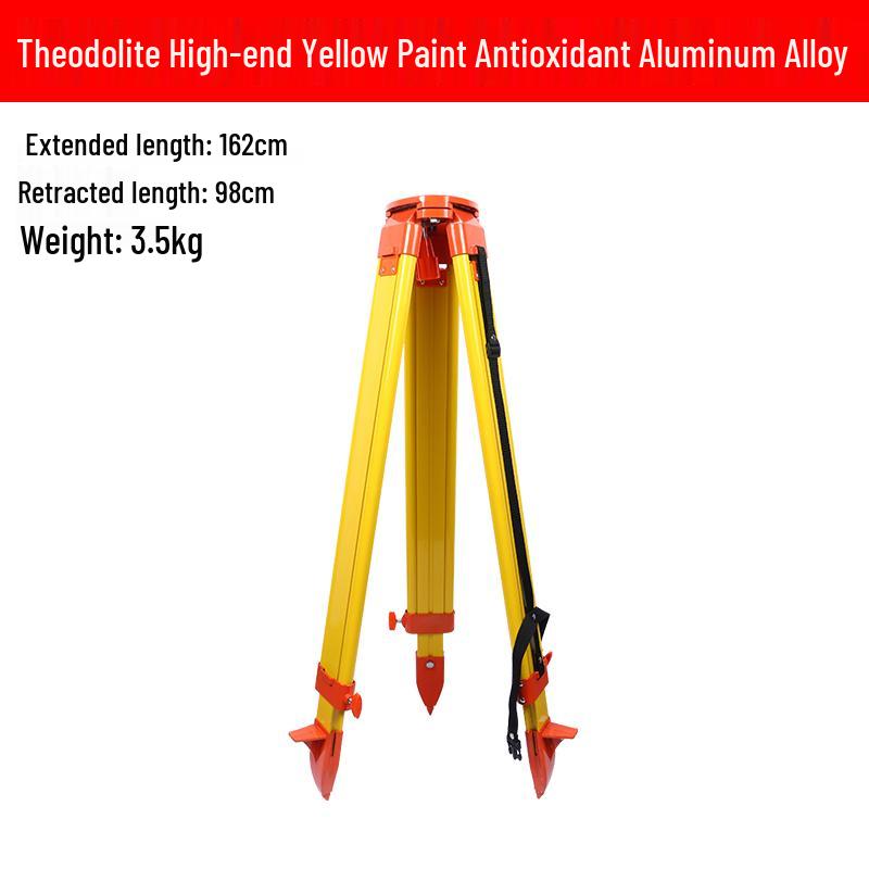 Aluminum Alloy Level Theodolite with Wooden Tripod - Drop-resistant for Engineering Surveying