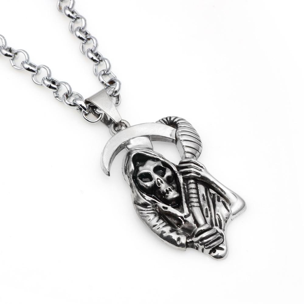 JMXD-Accessories Men's Boutique Necklace Owl Musical Instrument Guitar Animal Commodity Styling Personalized Jewelry