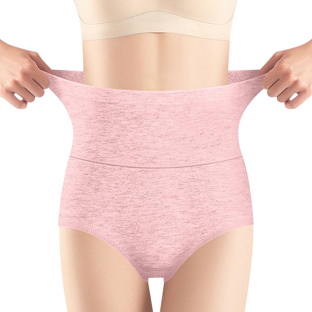 Damen Hohe Taille Bauchkontrolle und Po-Hebende Tanga-Slips