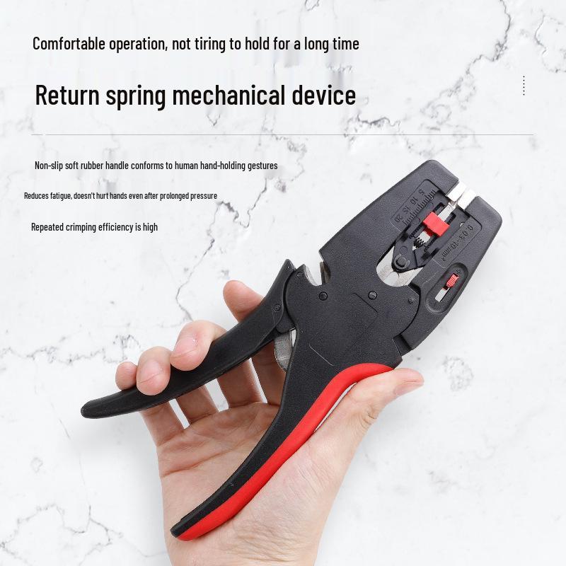 Vollautomatischer Multifunktions-Entenschnabel-Abisolierer & Schneider für Elektriker