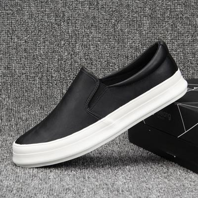 Heren Casual Schoenen Lente en Herfst Nieuw Ademend Mode Eén-pedaal Veelzijdige Trend Retro Oude Peking Board Schoenen Comfortabel