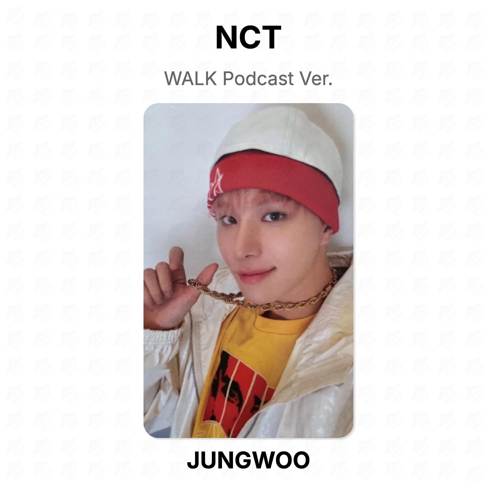 NCT WALK Podcast Ver. Official Photocard JUNGWOO