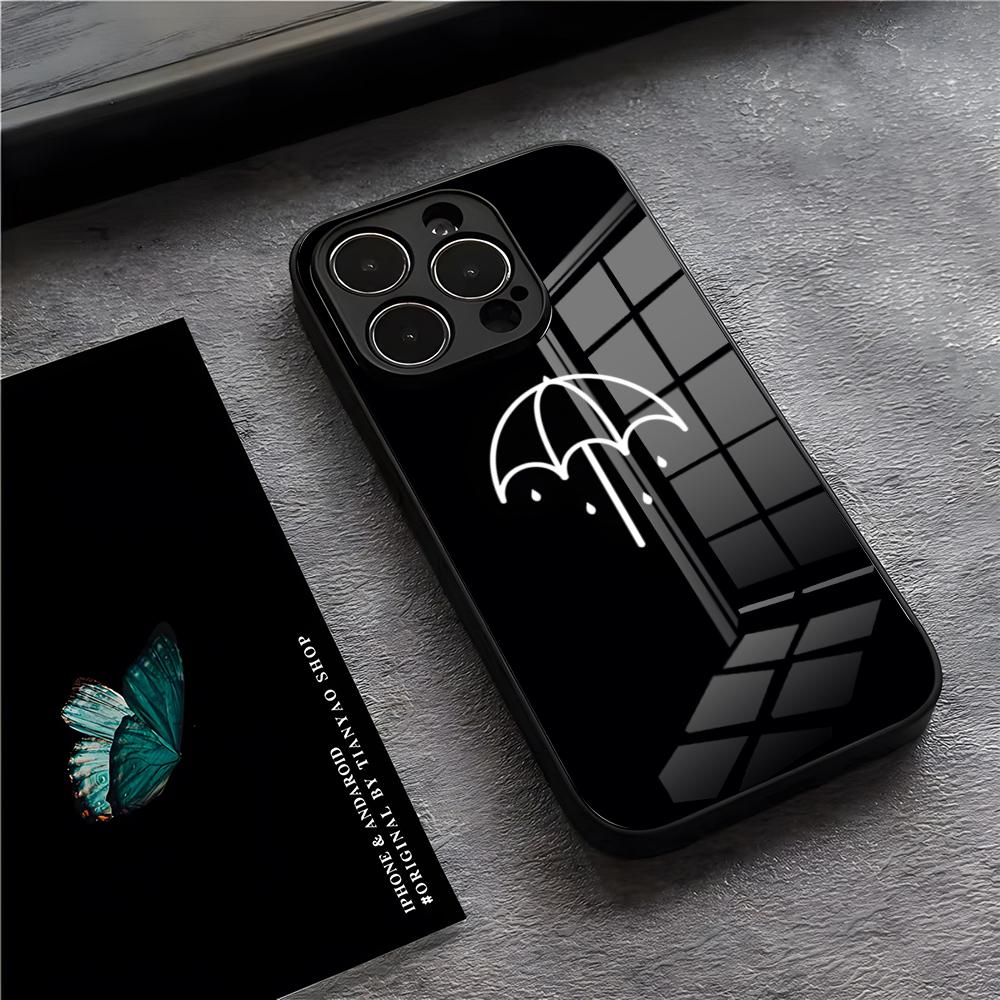 Bring Me The BMTH Horizon Phone Case For IPhone 17 Pro Max 15 Pro 16 14 Plus 12 13 Mini 11 Pro Shockproof Glass Cover