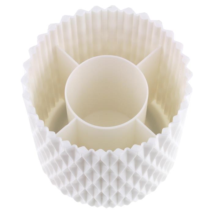 Rotating Makeup Brush Organizer Cosmetic Container