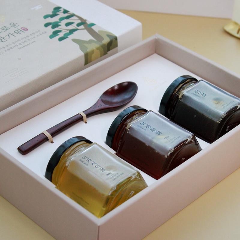 Δώρο Μέλι Φάρμας Dalkkul Φυσικό Πακέτο για τις Διακοπές Chuseok