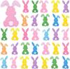 Color Easter Bunny Embroidery Cloth Sticker Computer Embroidery Mark Boy Children'S Clothes Holiday Decoration Patch Sticker Iron