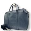 Used Business Bag MetropolitanBusiness Bag Navy Leather Mens