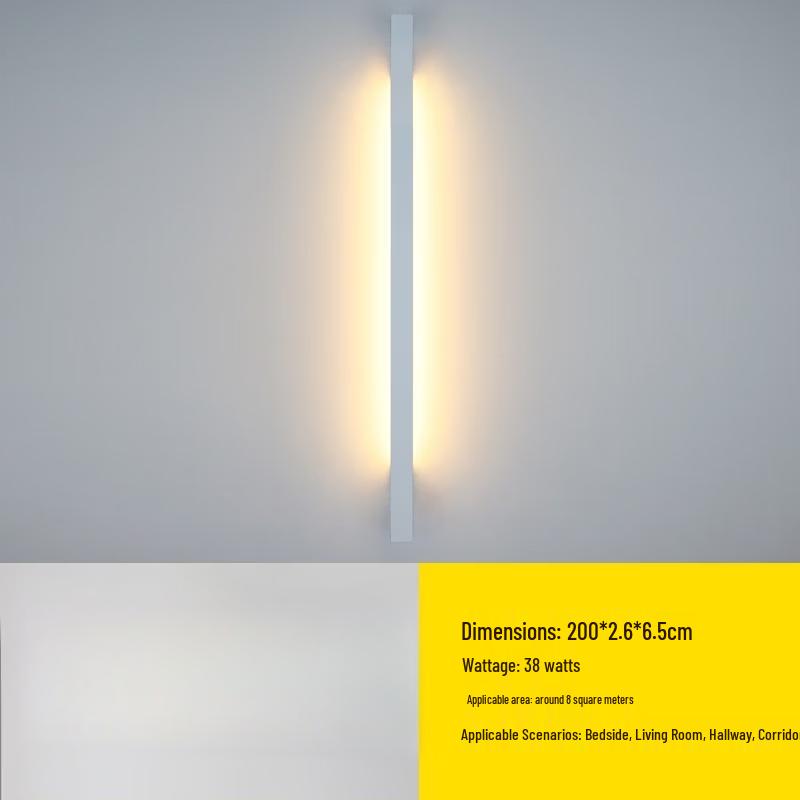 

Mengpao Modern Minimalist Long Strip Wall Lamp