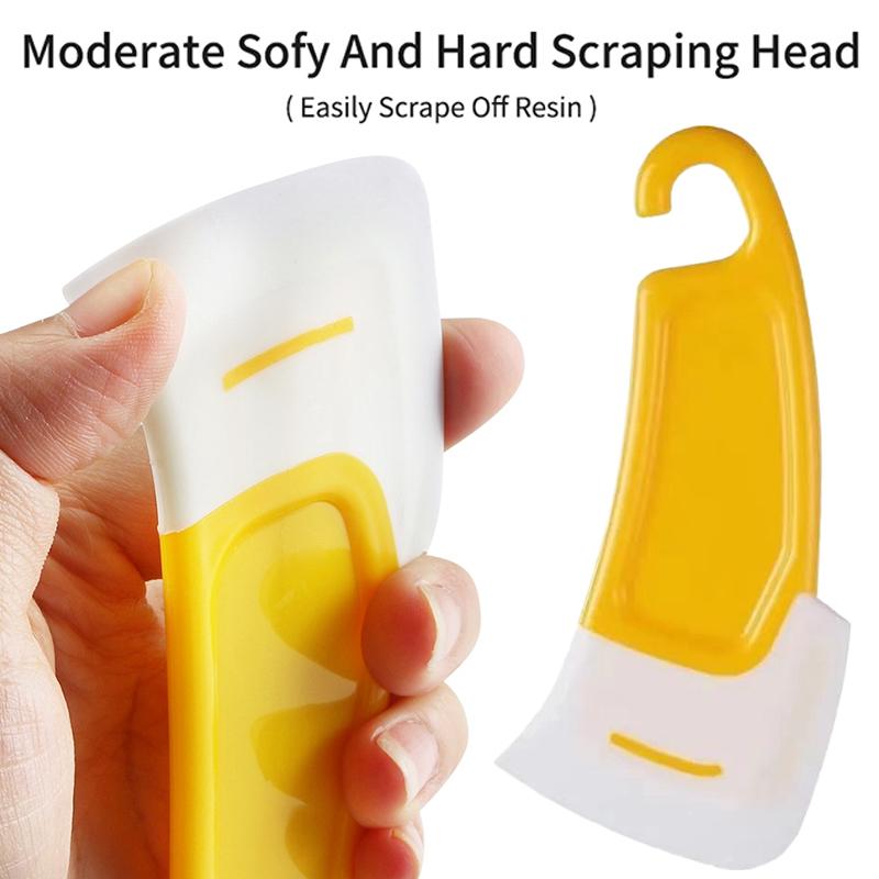 2/5/8Pcs Light Curing Resin Trough Tank Cleaning Scraper For 3D Printer Accessories