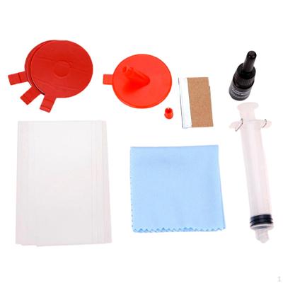 Car Windshield Repair Kit Crack Resin Fluid Filler Tools for