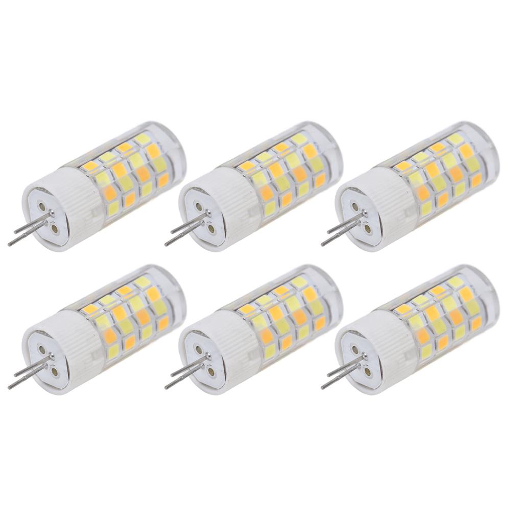 6 Stück G4 Glühbirne 3 Lichtfarben 220V Kleine Deckenlampenbirne Wandlampenbirne für Zuhause Büro