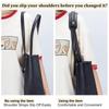 Pu Leather Shoulder Strap Pad Soft Cushion Easy Fit Pressure Relief For Handbags Backpacks Daily Use