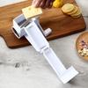 Stainless Steel Multi-Functional Hand-Cranked Grater for Ginger, Zesting, and Cheese with Case.