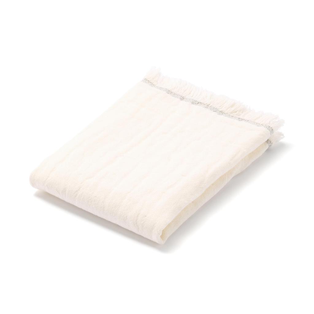 MUJI Washed Gauze Hand Set of 34 x 35 Natural 84910470 Towels, 5, cm, Color,
