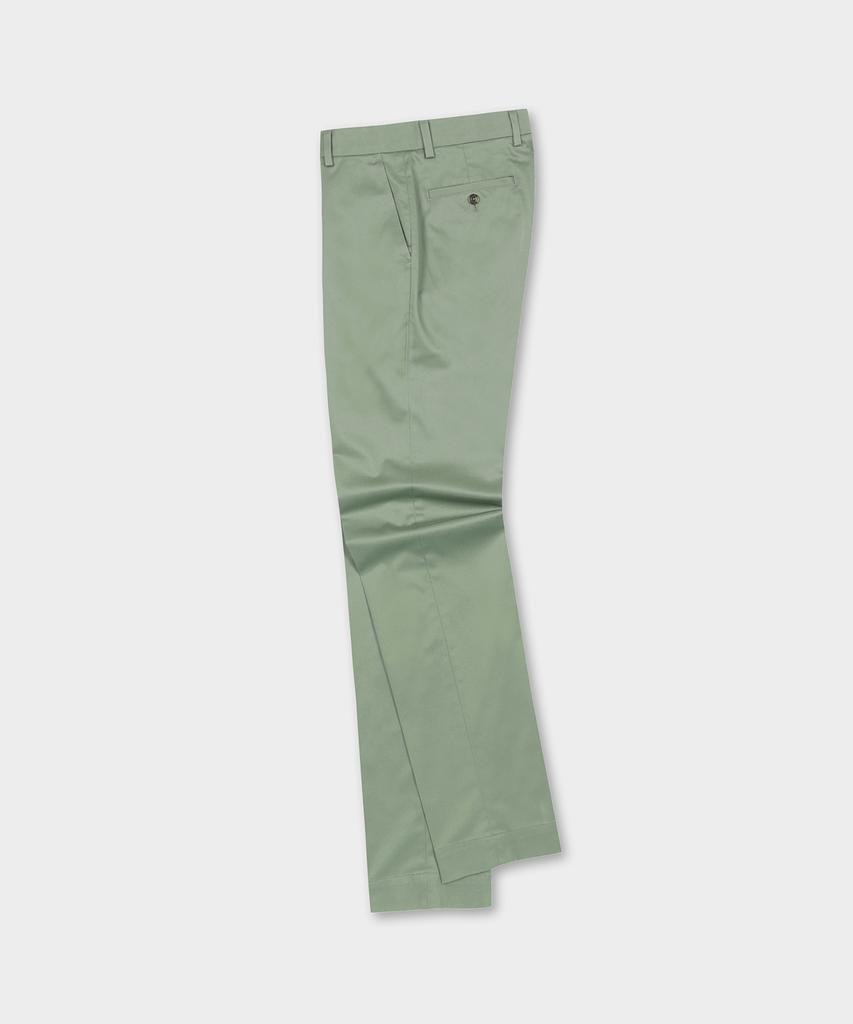 BROOKS BROTHERS Slim Fit Lightweight Advantage Stretch Chino (Green) (Bbpcmm7497Ifs)