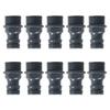 10Pcs Outside Tap Connector Hose Adapter 1/2inch Male Threaded Faucet for Garden Outdoor Hosepipe Fittings Connectors