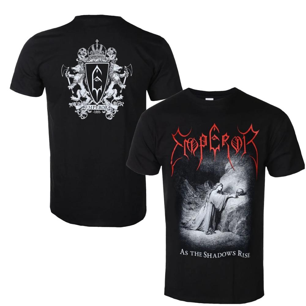 

Футболка с рисунком группы Emperor Band из хлопка унисекс для мужчин и женщин, летняя футболка с коротким рукавом, модная брендовая футболка класса люкс, повседневная, винтажная, ретро-футболка XL