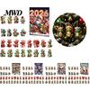 Dragon Ornament Collection Advent Calendars 2026, 24 Days Christmas Countdown Calendar with Day 2D Acrylic Ornaments, Collectible Figures for