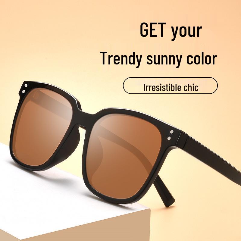 Bestfen Sunset Blush Square Polarized Sunglasses with UV Protection TY05F