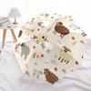 1 Pezzo Ombrello Pieghevole Automatico - Fantasia Animali Carini, Design Portatile e Pieghevole con 8 Stecche, Regali di Natale e Compleanno
