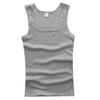 Men's Thin Square Neck Vest Casual Men's Sweatshirt Sports Breathable Vest